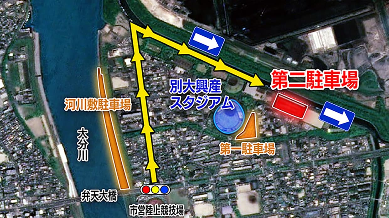駐車場へのご案内